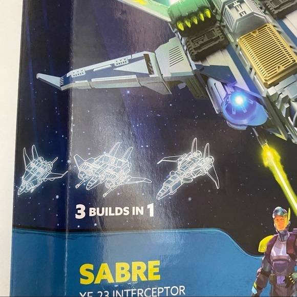 Snap Ships Build to Battle Sabre XF-23 Interceptor 3 Builds in 1 - Picture 4 of 9